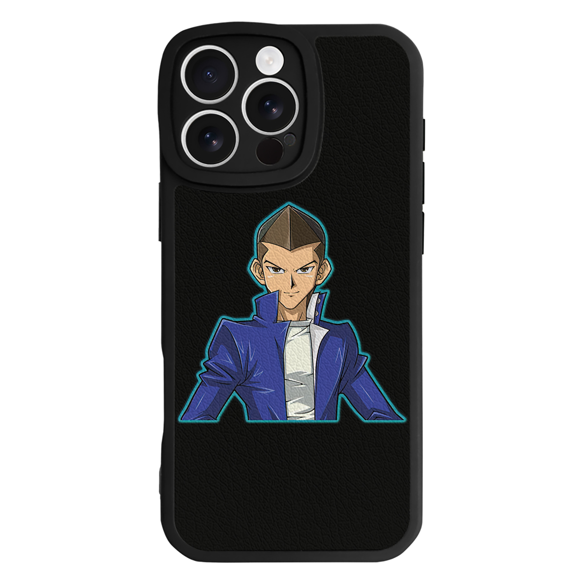 遊☆戯☆王 Yu-Gi-Oh! 【iPhone 16シリーズ対応】シリコンスマホケース（レザー調） 材質：シリコン